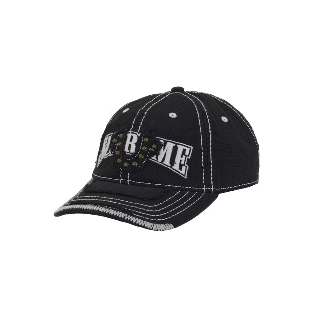 Supreme True Religion Mesh Back 6-Panel Cap Black