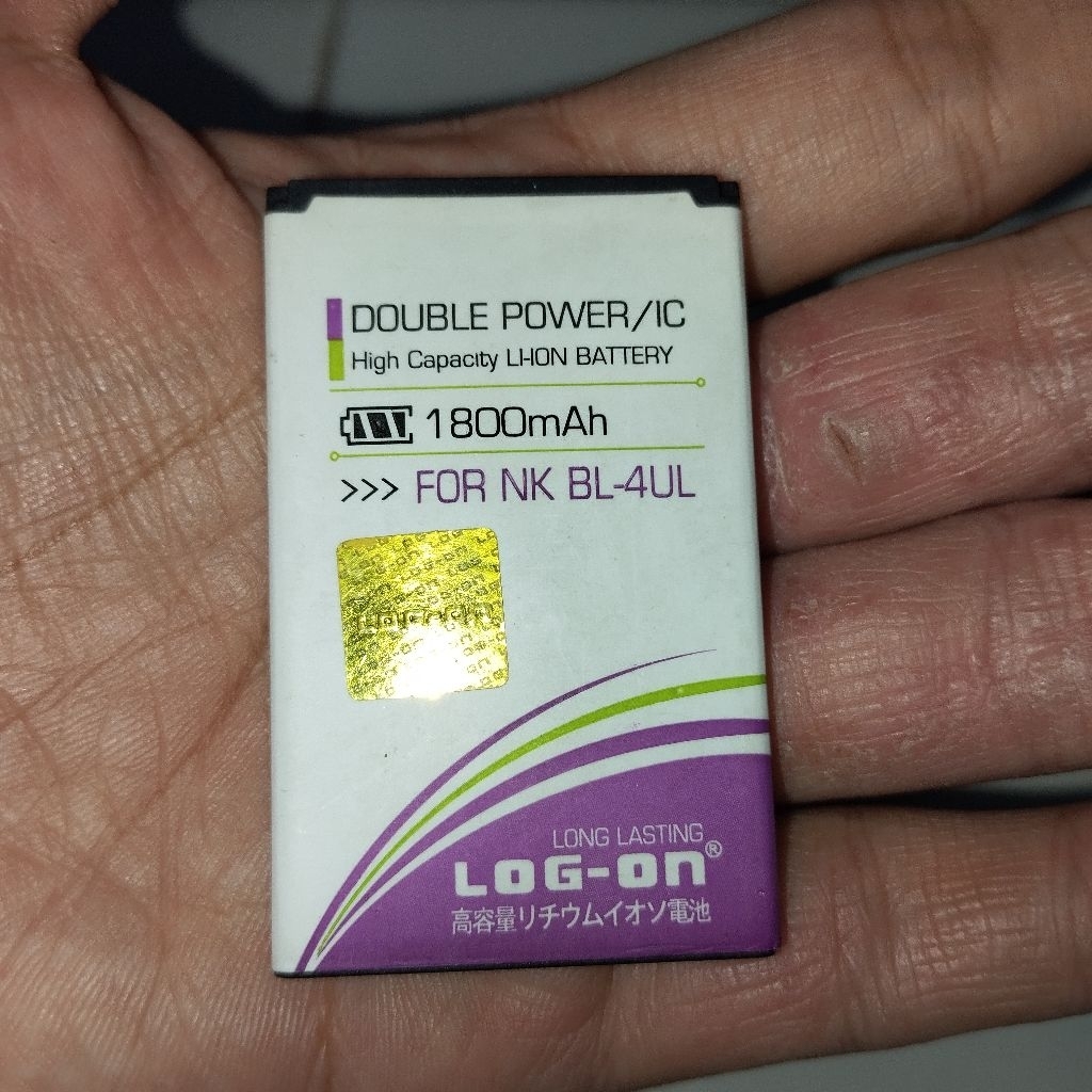 Baterai Nokia Asha 225 Merk Log-On