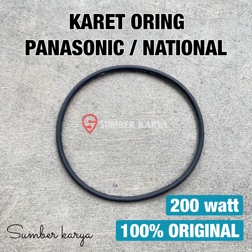 KARET ORING PANASONIC / NATIONAL 200 WATT - pompa air panasonic atau national GP 200
