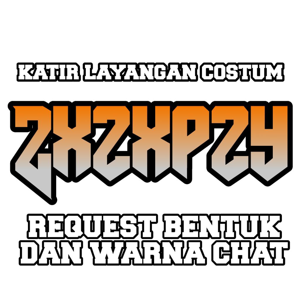 KATIR LAYANGAN NAGA DM 20 COSTUM (ISI 50 PASANG) , REQUEST WARNA CHAT, TIDAK CHAT:WARNA RANDOM