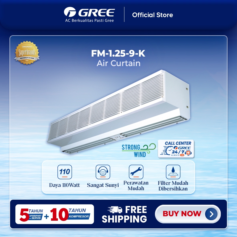 Air curtain GREE Air Curtain 90cm - FM-1.25-9-K