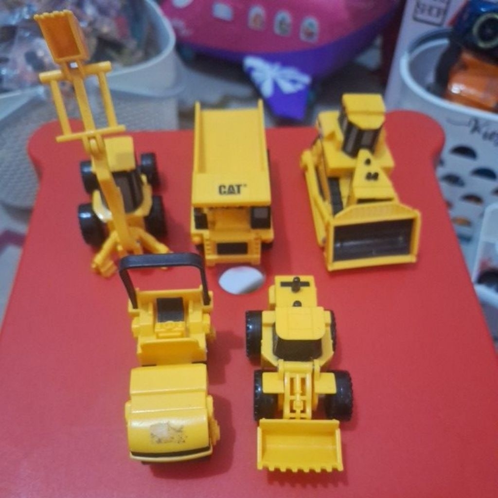 mainan mobil konstruksi set