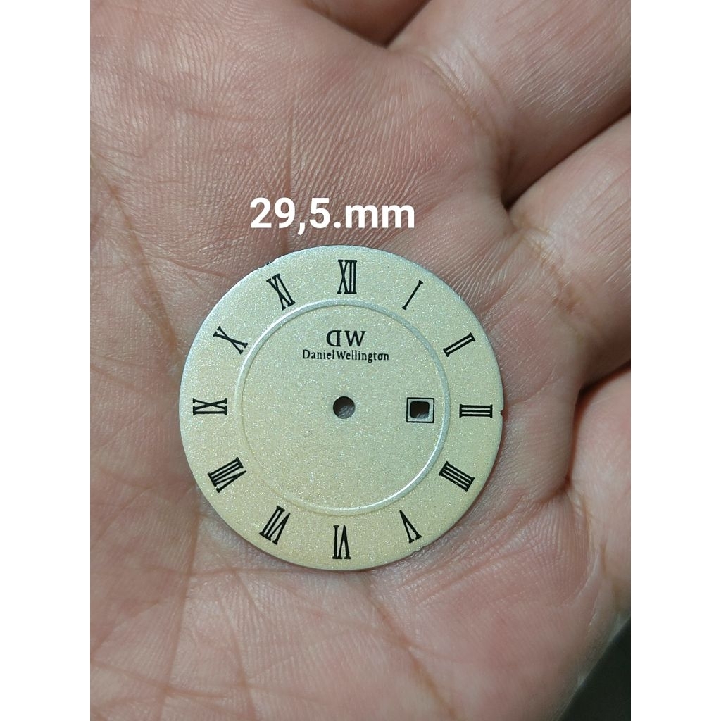 dial jam tangan ukuran 29,5.mm second