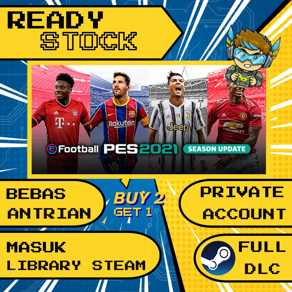 PES 2021 Steam Private - Beli 2 Gratis 1