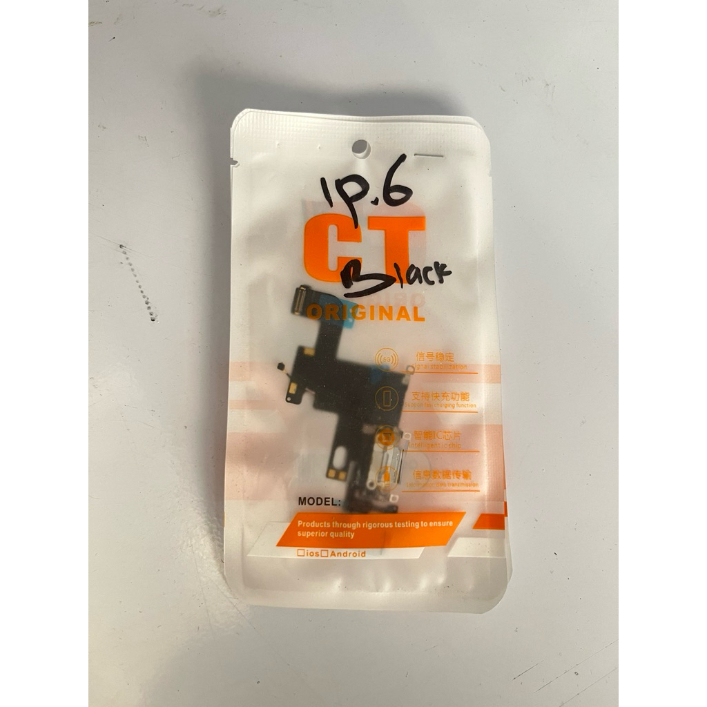 FLEXIBLE CHARGER IPHONE 6 FULL KOMPONEN IC ORIGINAL