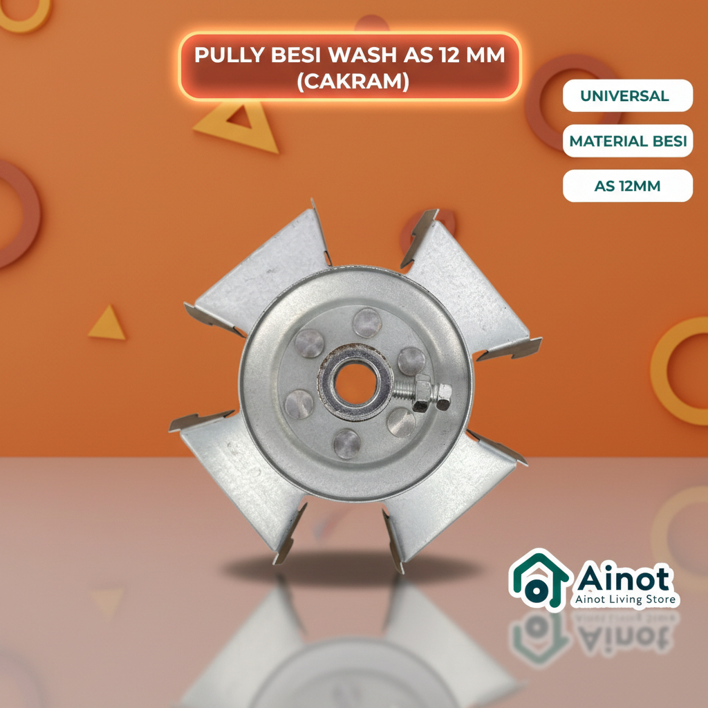 Pully Besi Wash AS 12 MM (CAKRAM)