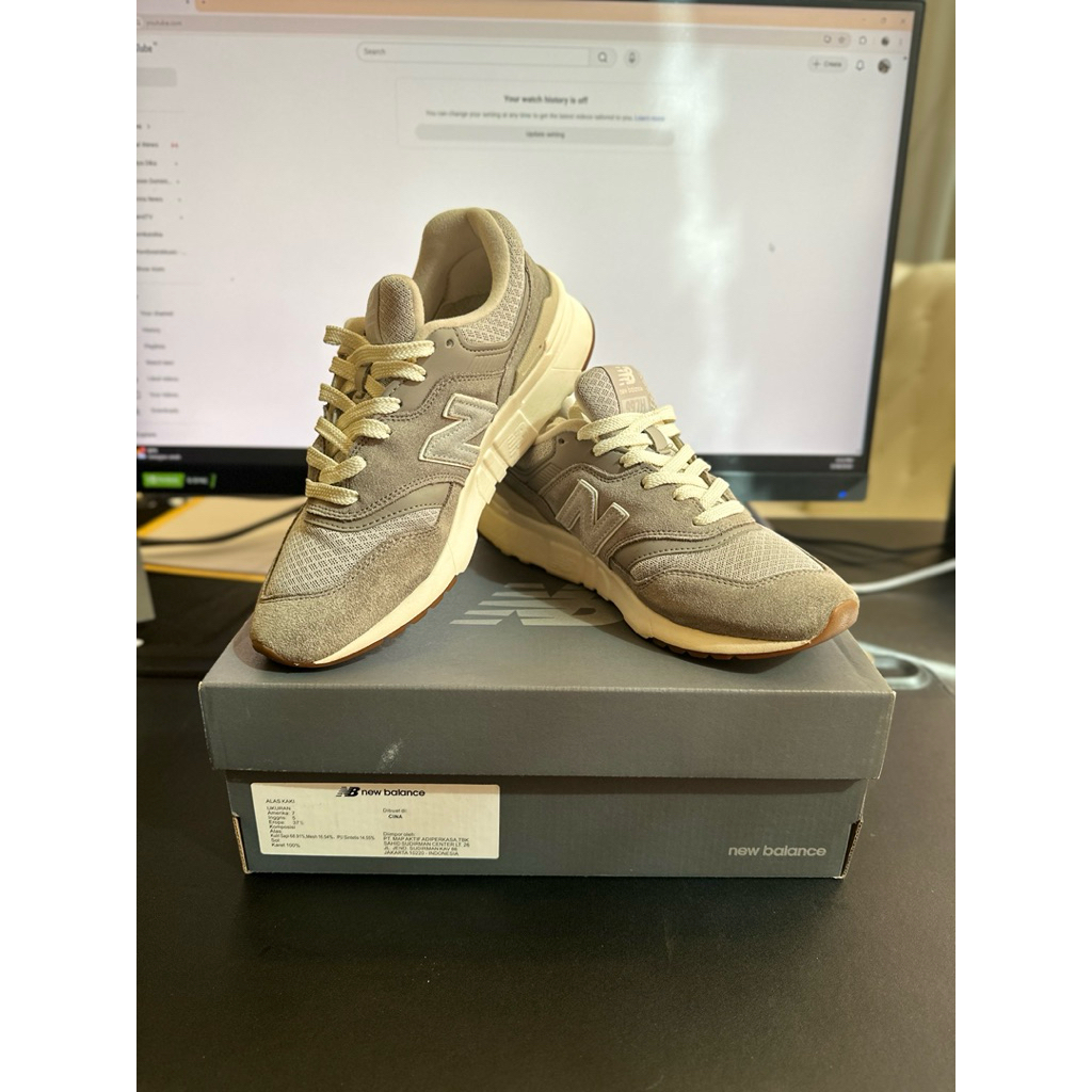 new balance 997 women bekas pemakaian sendiri