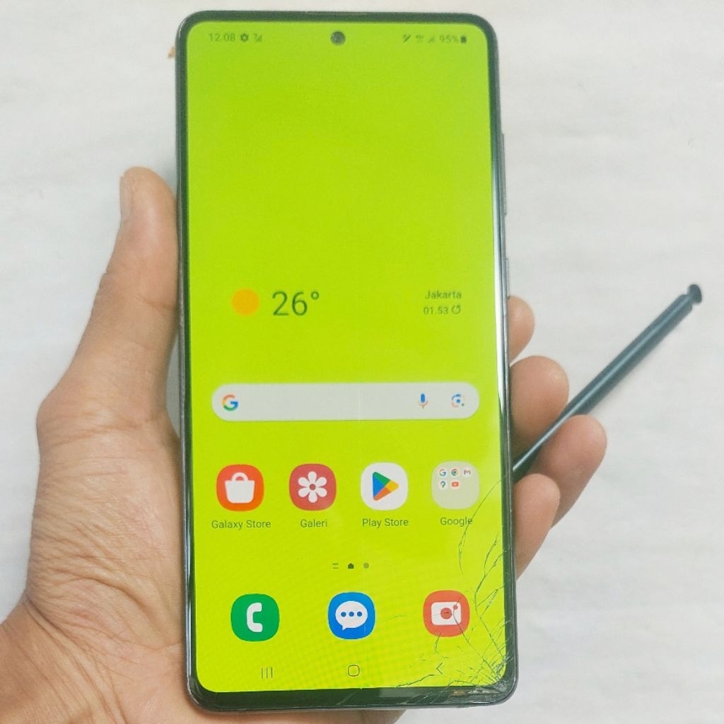 Handphone Hp Samsung Galaxy Note 10 Lite 8/128 NFC Second Eks Garansi Resmi Sein Original