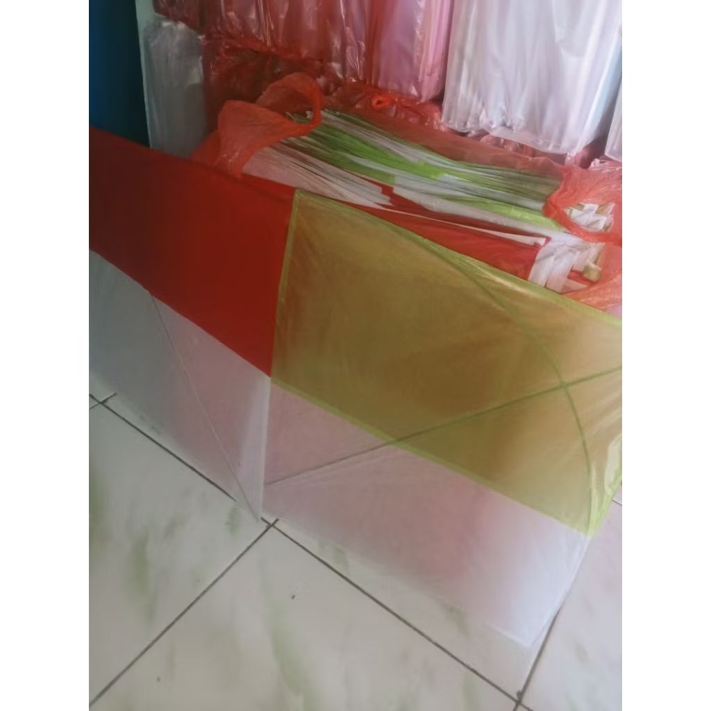 layangan kertas 10 biji 20 ribuan