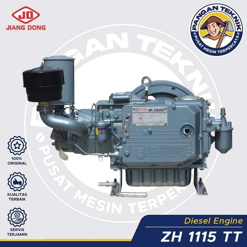 MESIN DIESEL JIANG DONG | ZH 1115 TT/NEW| MESIN DIESEL 24 PK