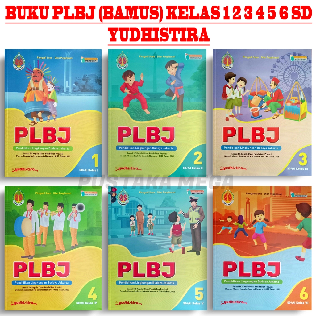 Buku PLBJ (BAMUS) KELAS 1 2 3 4 5 6 SD - Penerbit Yudhistira