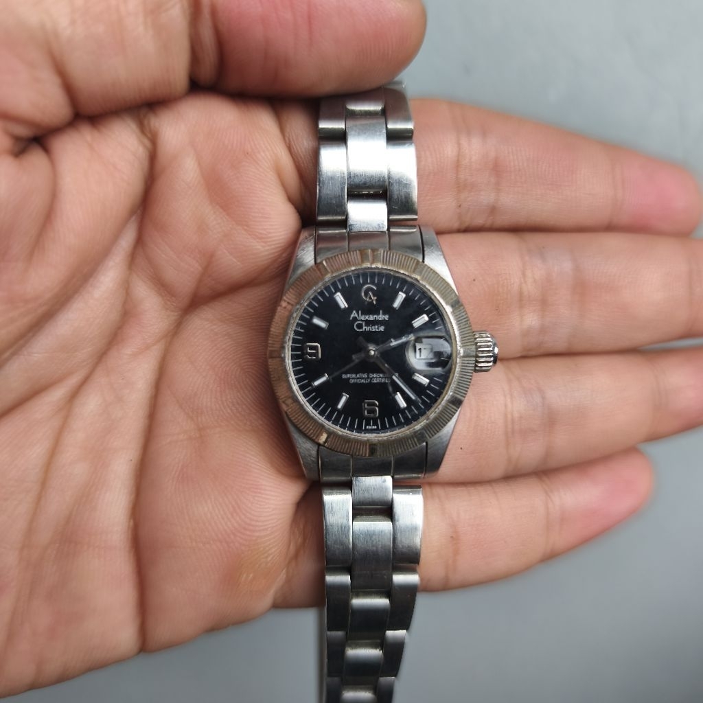JAM TANGAN ALEXANDRE CHRISTIE BEKAS SECOND