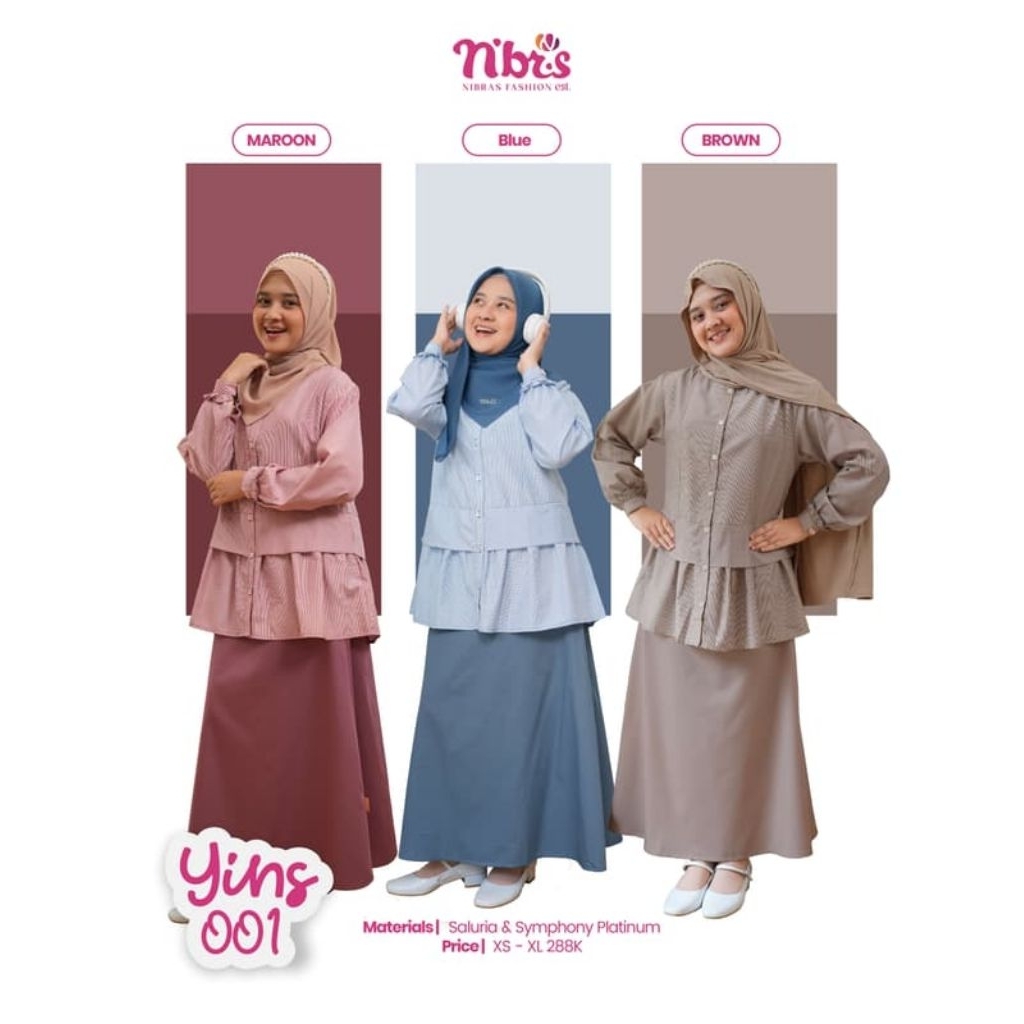 PROMO SETELAN REMAJA NIBRAS TERBARU YINS 001