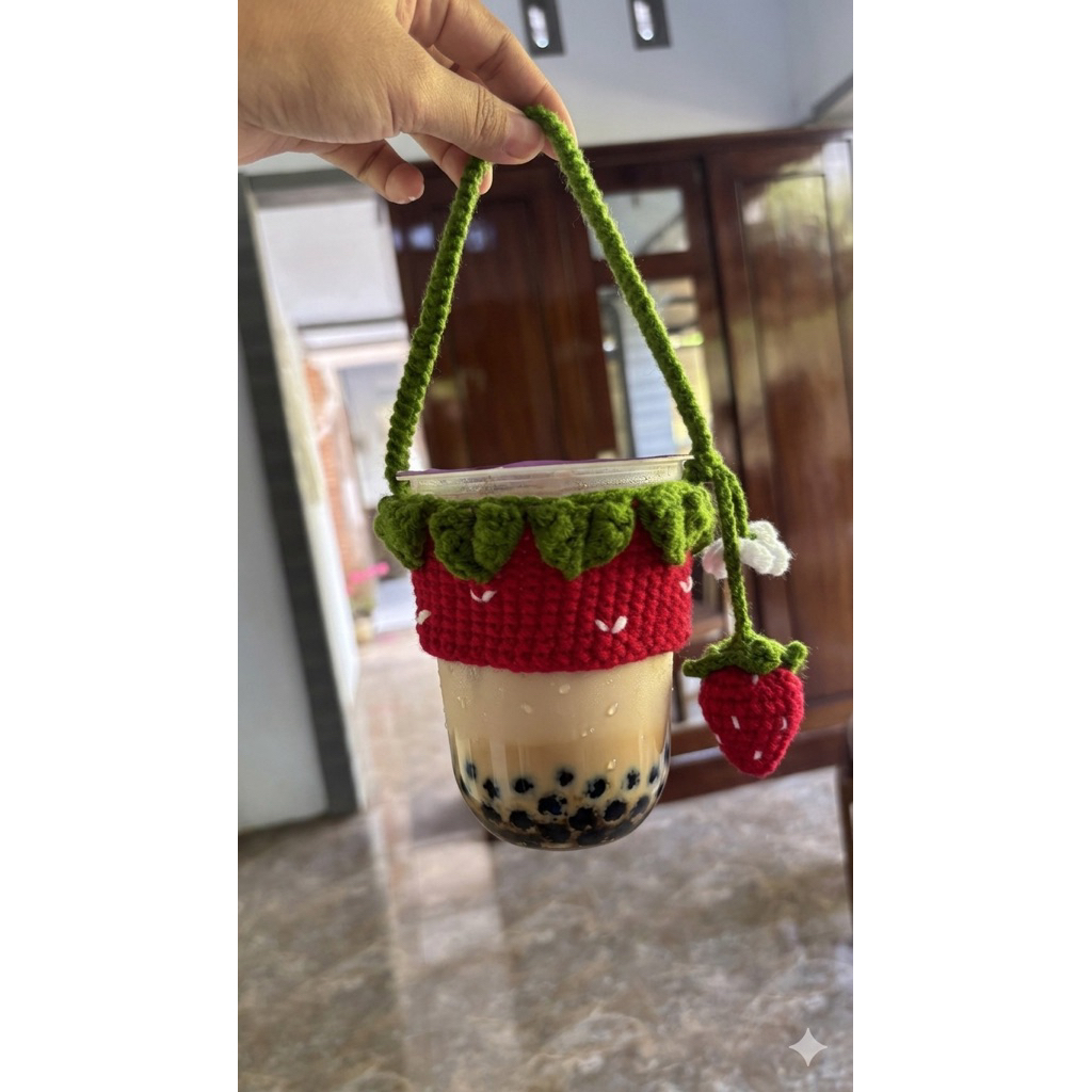 cup sleeve/sleeve crochet/holdercup
