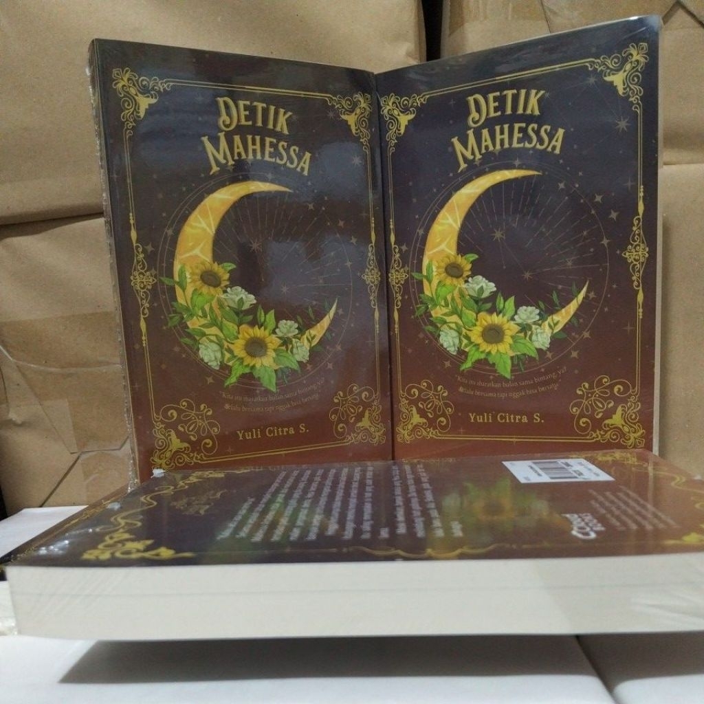 Novel Detik Mahessa - "Kita itu ibaratkan bulan dan bintang, ya? Selalu bersama tapi nggak bisa bers