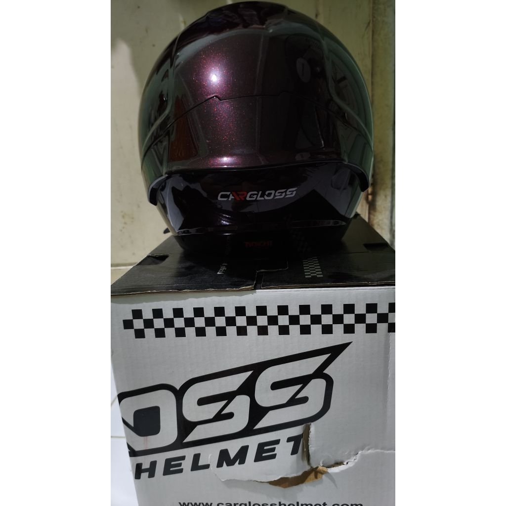 Helm cargloss full face moonlight