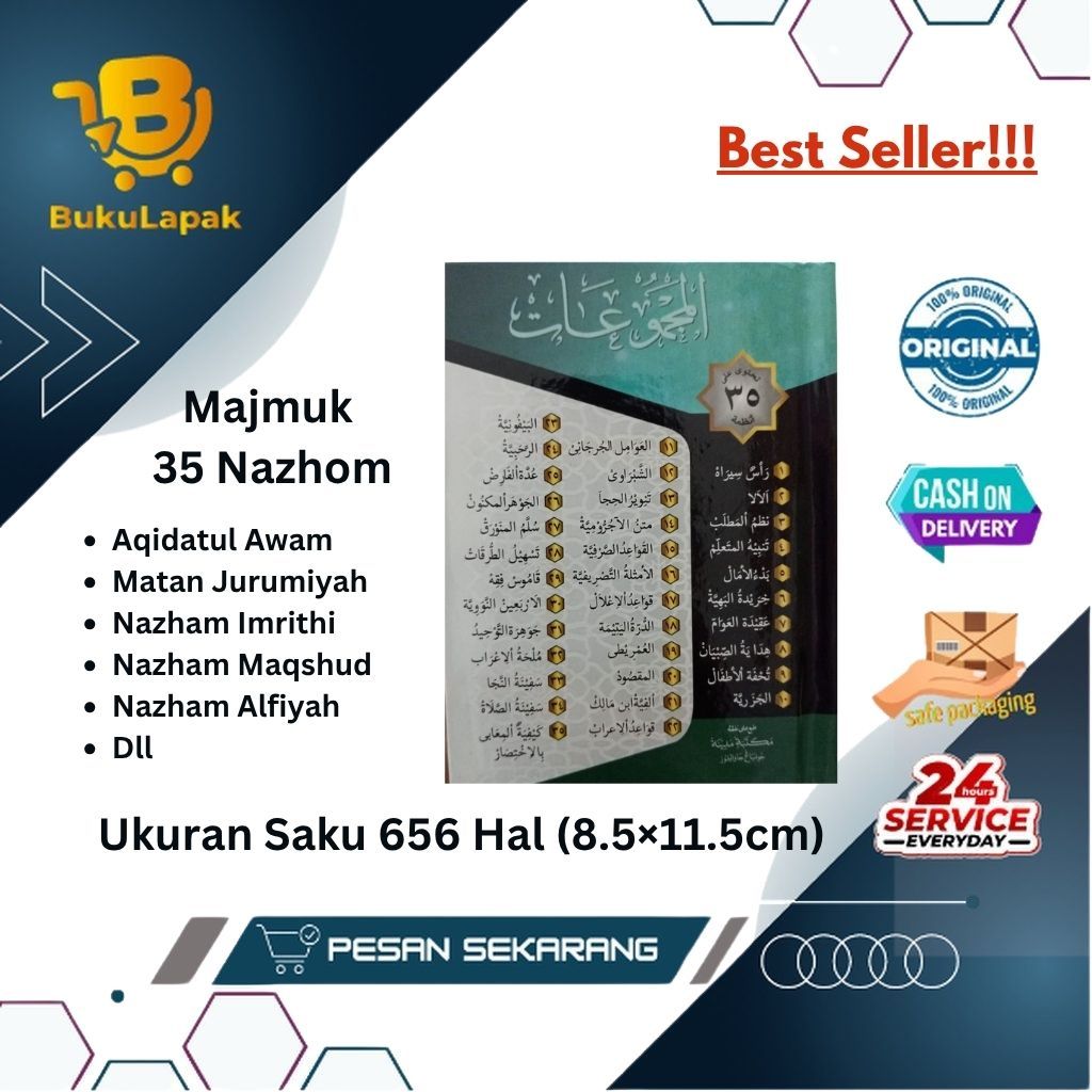 Majmu Nadhom Lengkap (35 Nadhom) - Majmuk Nadhom Lengkap