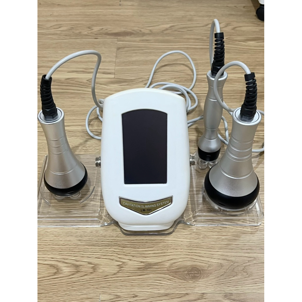3 in 1 RF 40K Slimming Machine Radio Frequency Ultrasound 40k Cavitation Wajah Badan Burn Fat
