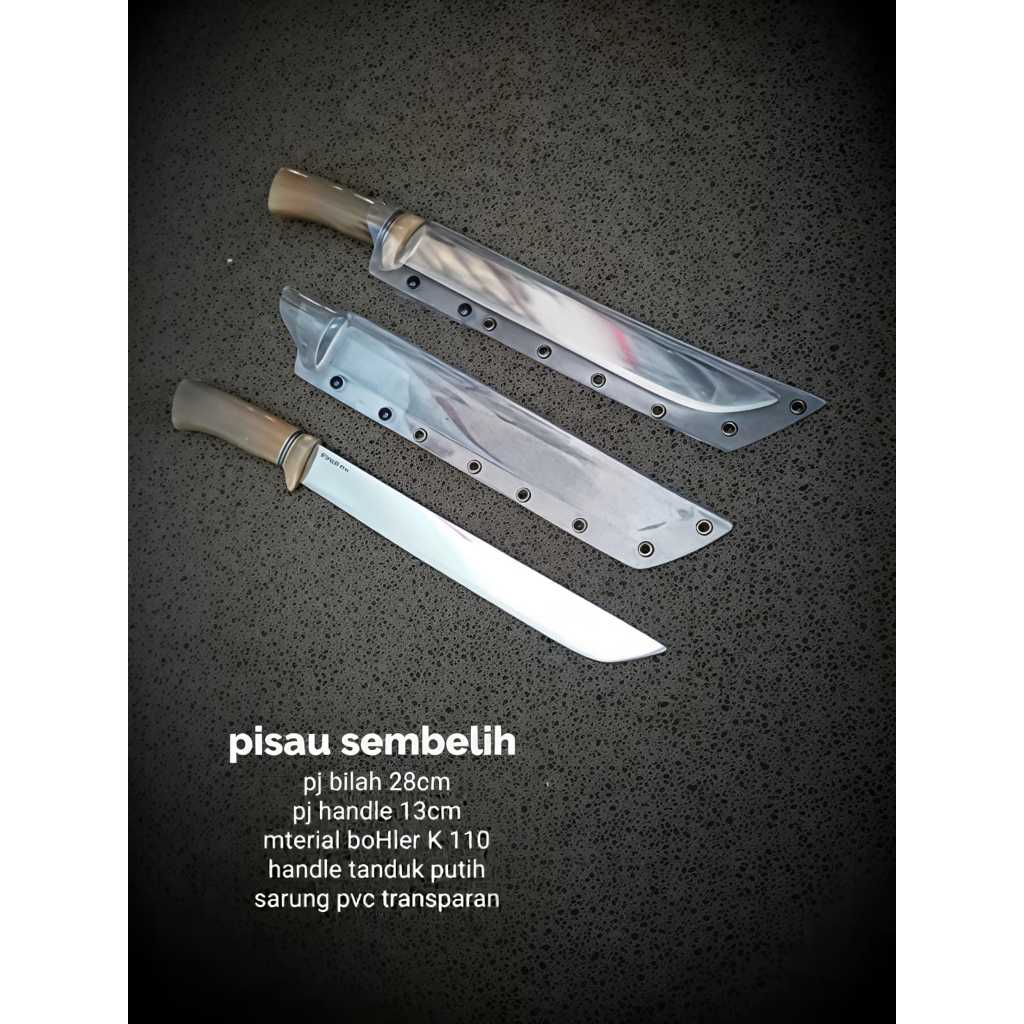 PISAU SEMBELIH BOHLER K110 28 CM TANDUK BULE