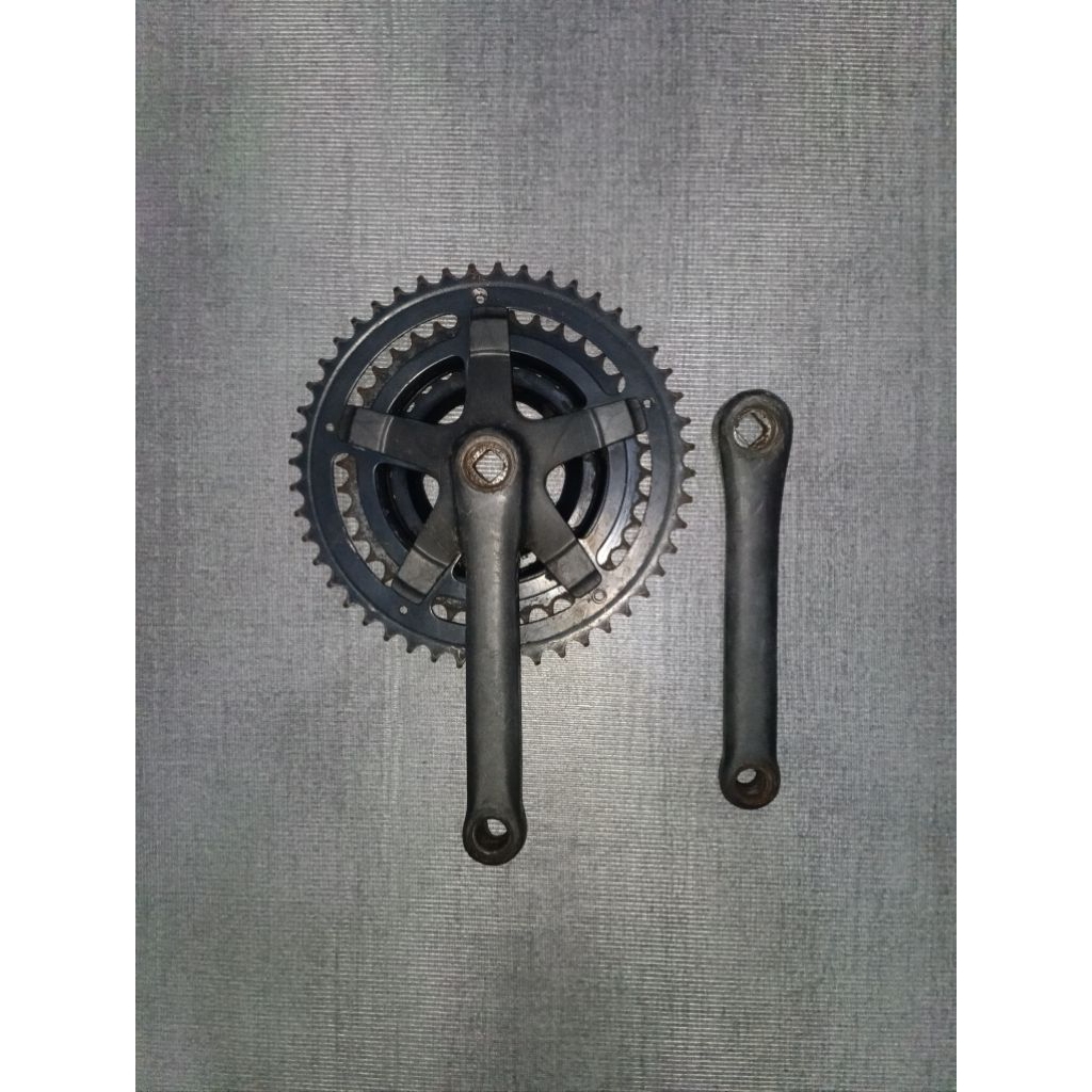 crank sepeda federal 28t-48t original kokoh 3speed crank federal crank