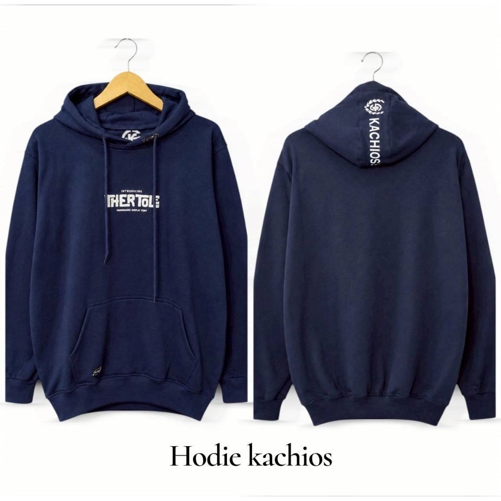 SWEATER HOODIE JAMINAN 100% ORIGINAL KACHIOS 100% COTTON FLECEE PREMIUM TEBAL GRAMASI 280 UNISEKS 20