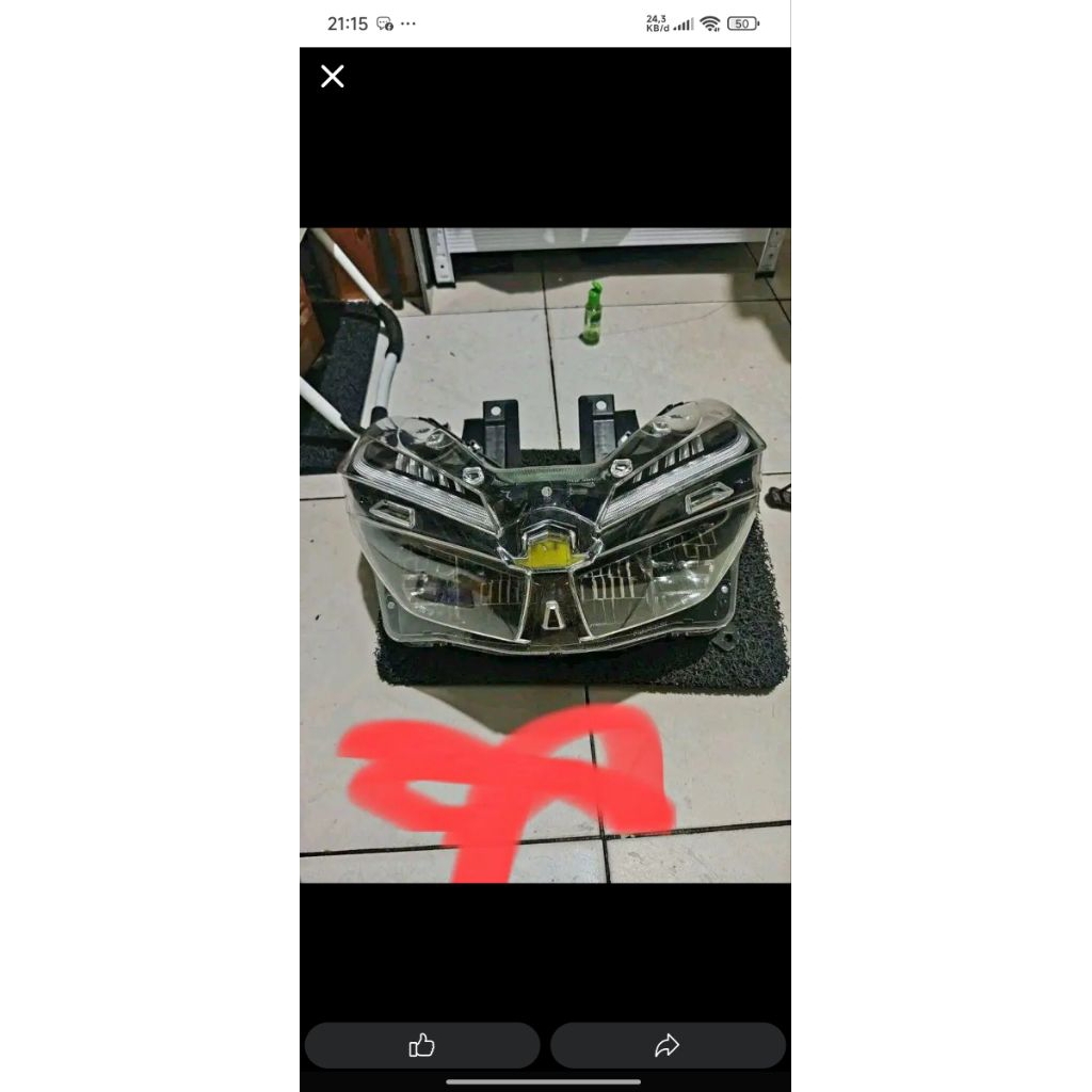 HEADLAMP VARIO 150 LED NEW