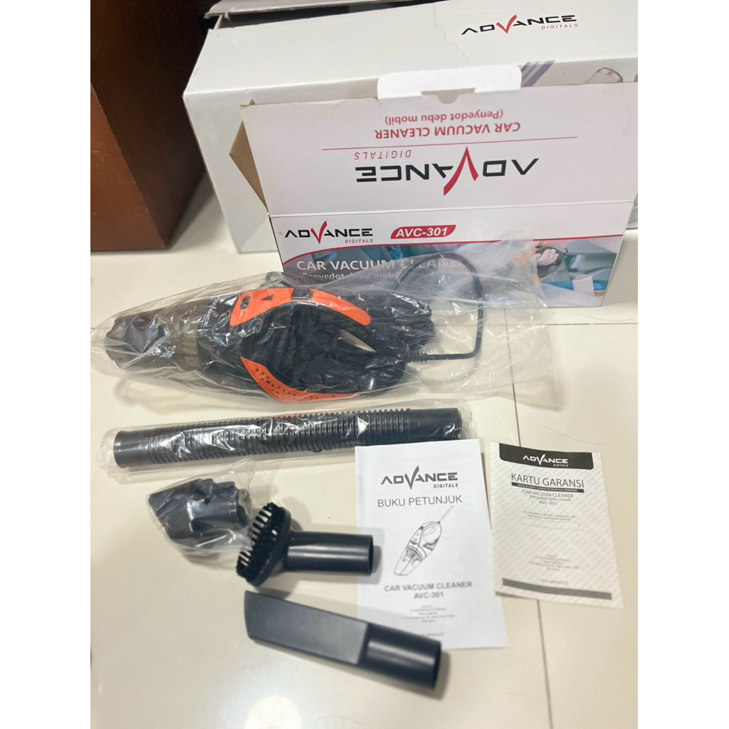 VACUM CLEANER ADVANCE AVC 301 PENYEDOT DEBU PORTABLE UNTUK MOBIL VACUUM VAKUM