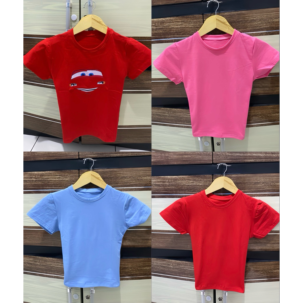 BAJU ATASAN WANITA MCQUEEN/COACH/POLOS SLIMFIT