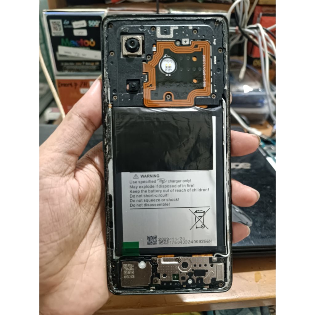 hp itel s23 plus minus lcd ram 8+8/256