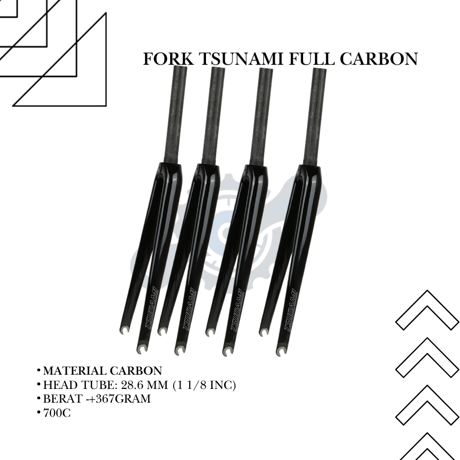 Fork Tsunami Full Carbon 700c