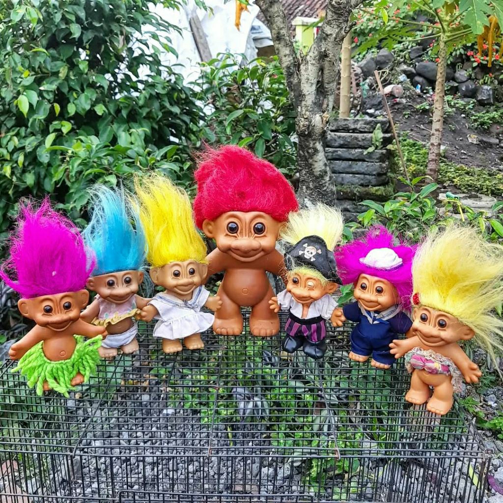 Vintage boneka trolls