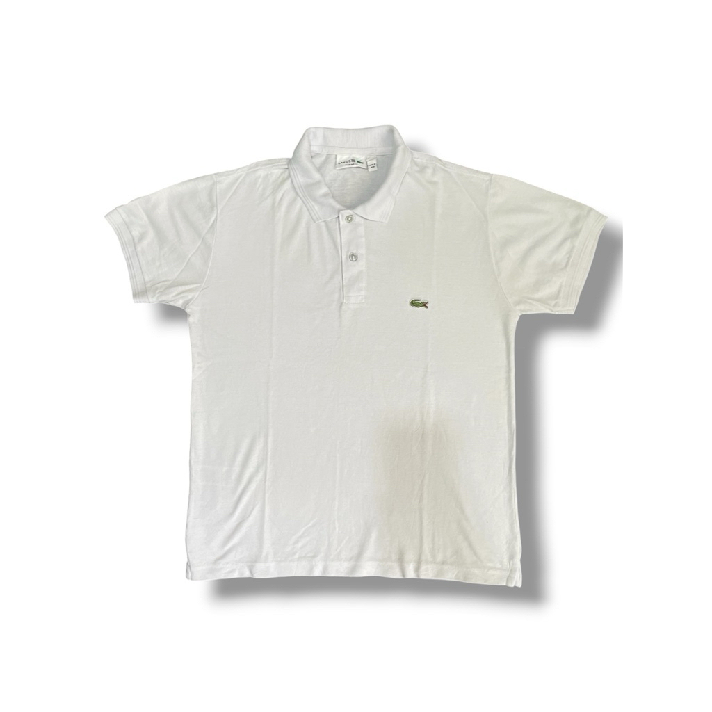 Baju Tshirt Kaos Kerah Oblong Polo Lacoste Bekas