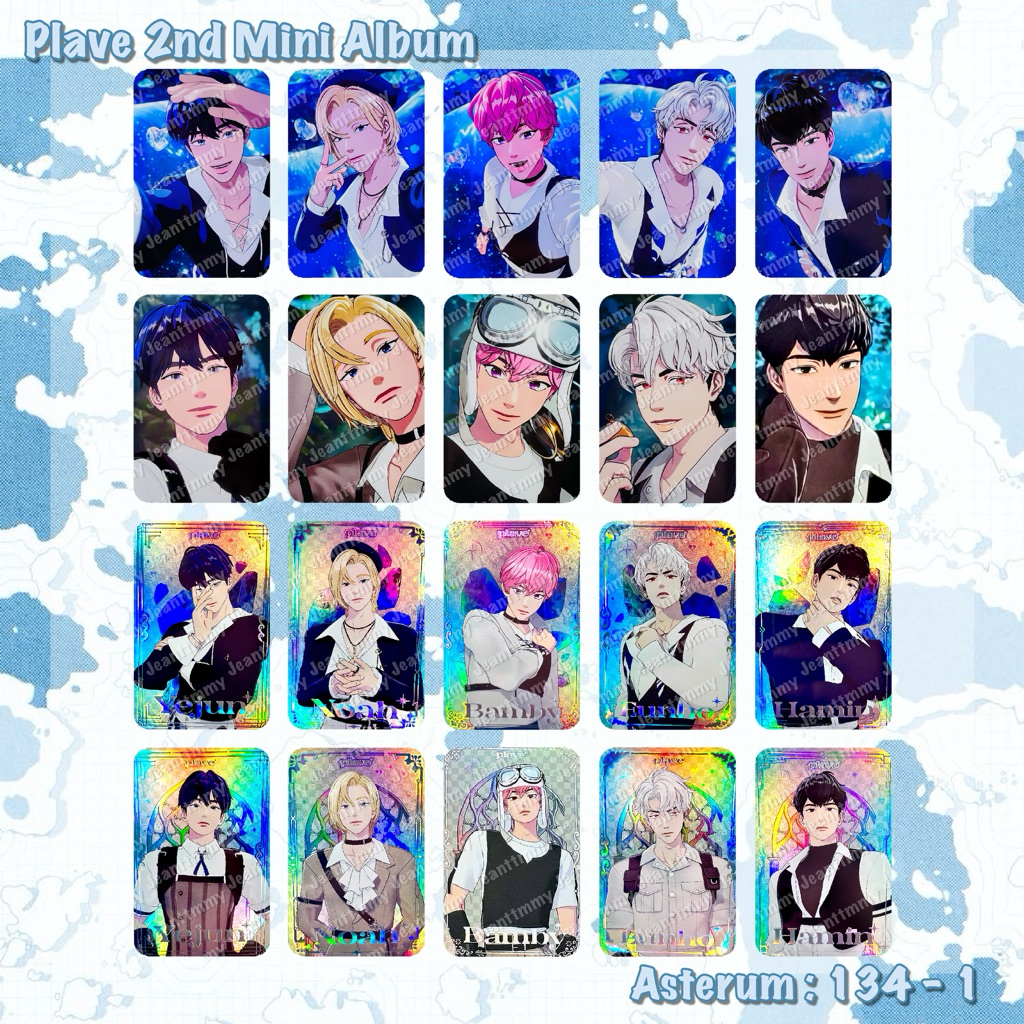 [READY] OFFICIAL PHOTOCARD & STARSHARD PC PLAVE 2ND MINI ALBUM ASTERUM : 134 – 1 | UNSEALED PLAVE 2N