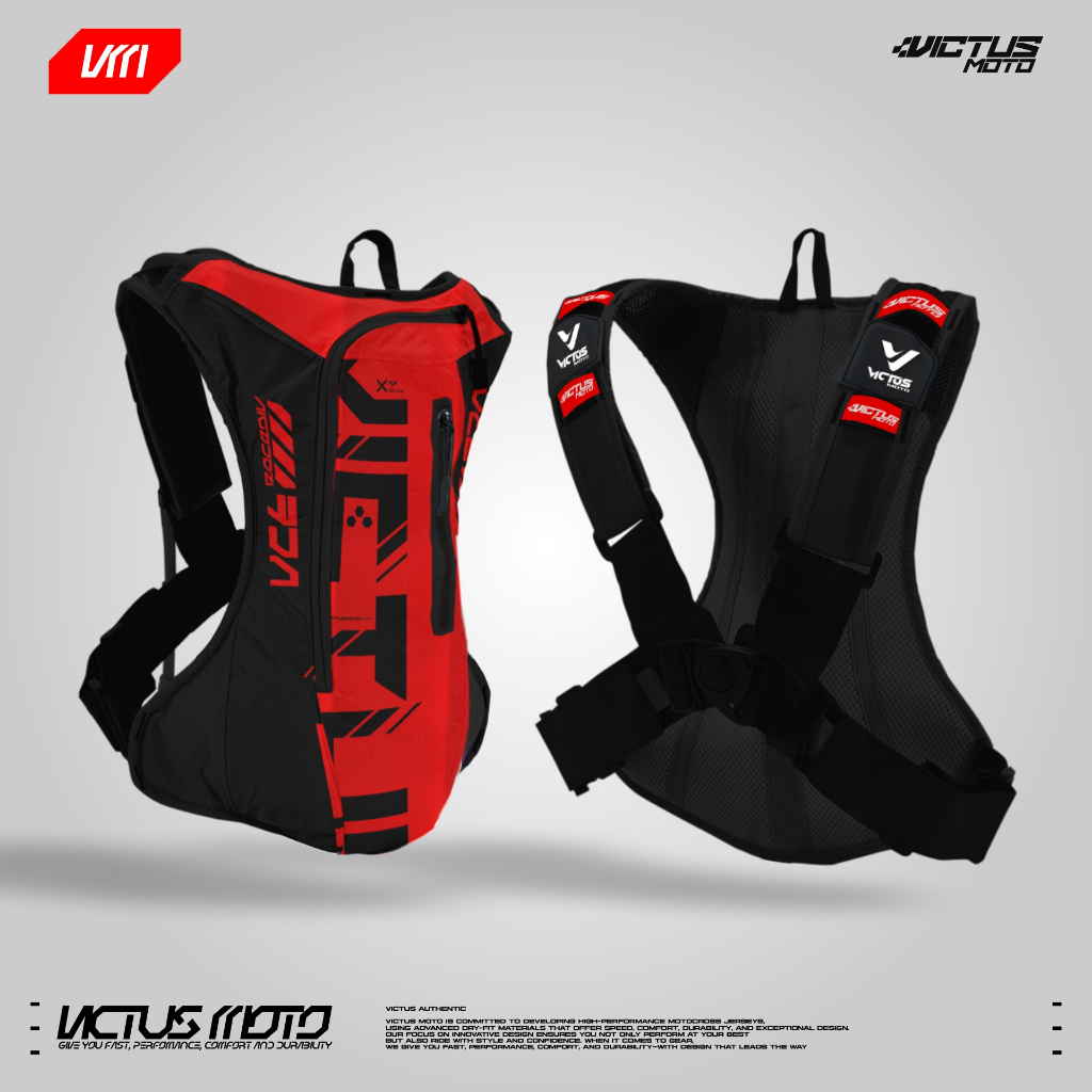 Tas Hydropack / Tas Hydrobag Enduro Trail Adventure Victus Genesis Red