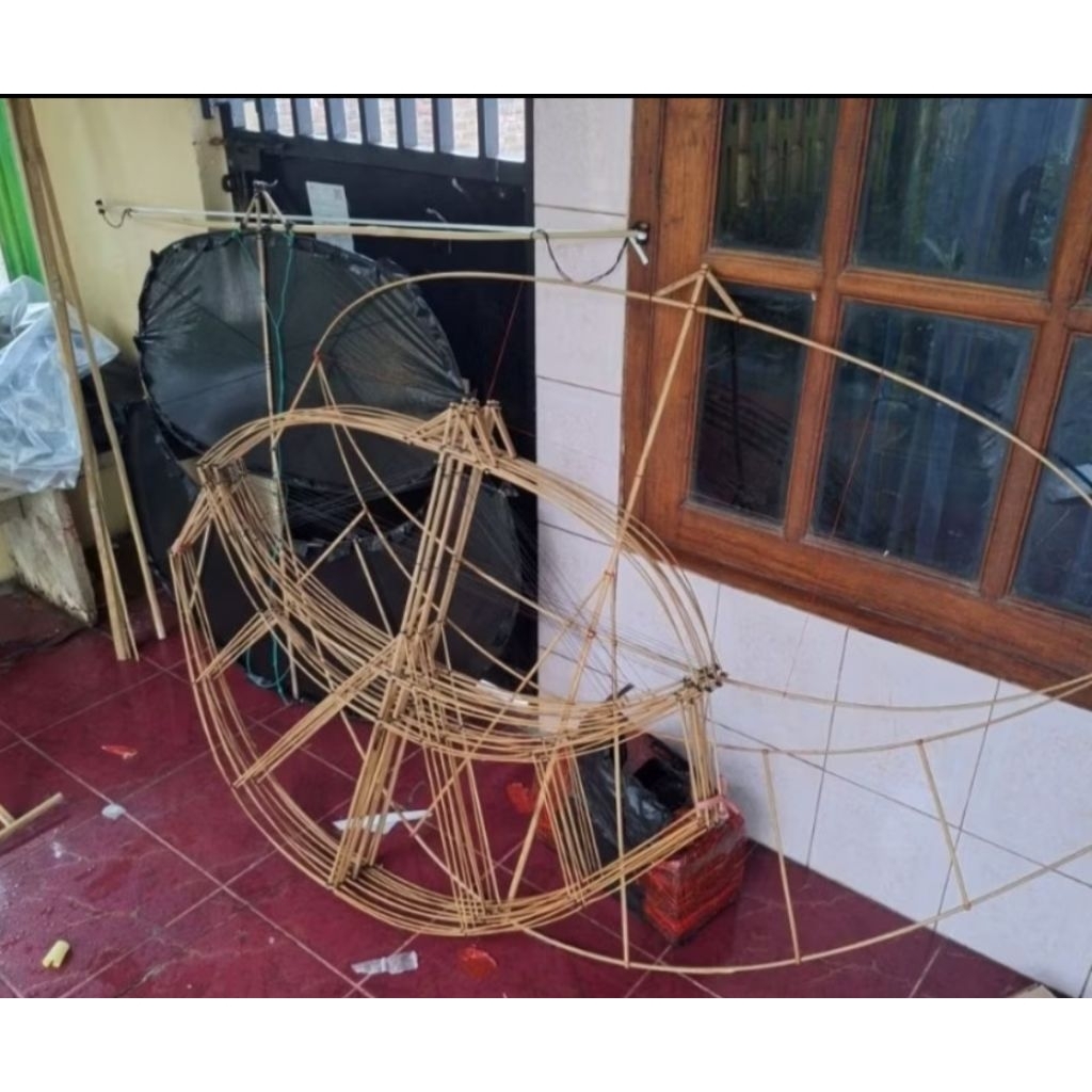 layangan pegon ceper 1 meter