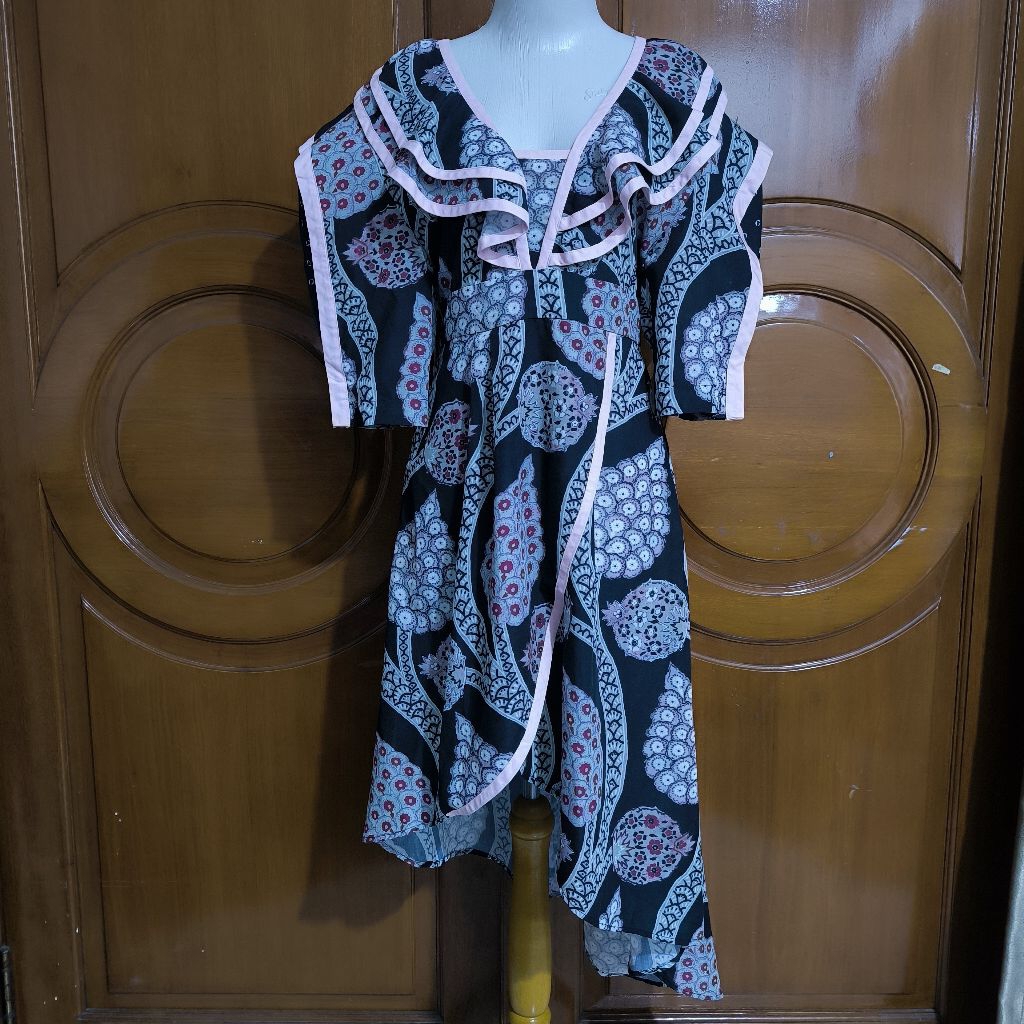 dress unik sailor asimetris isabel marant