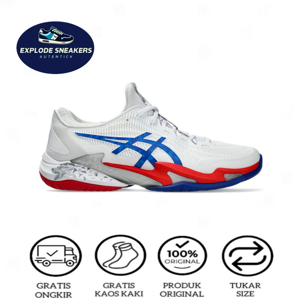 Asics Court Ff 3 Novak White BlueAvaliable