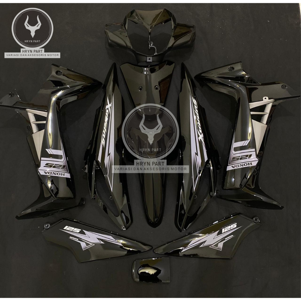 cover bodi supra x125 batman custom premium - bodi supra x125 batman custom premium - supra batman