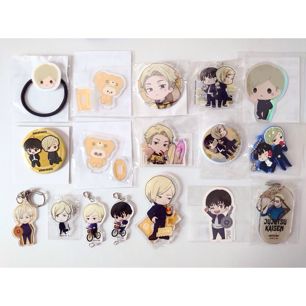 Jujutsu Kaisen Official Various Acrylic Stand Keychain Badge Bookmark Card - Nanami Kento