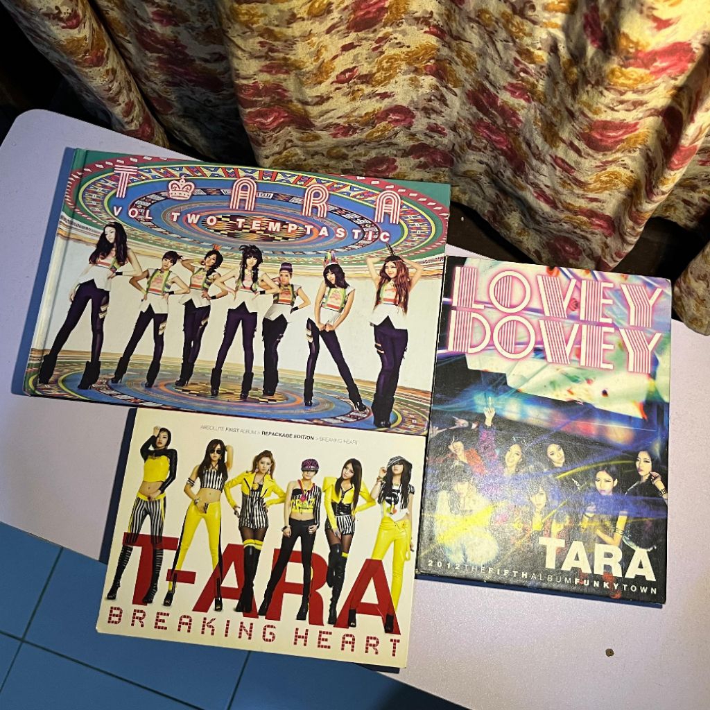 [RARE] get all t-ara album temptation vol.2, heart breaking, & lovey dovey only