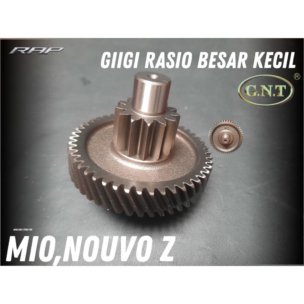 GIGI RASIO MIO NOUVO / GIGI GARDAN MIO / NOUVO Z  SET GIGI BESAR KECIL GNT