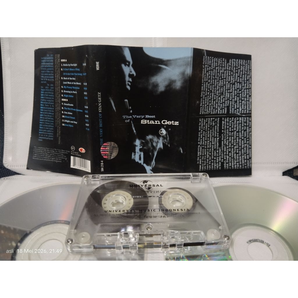 kaset pita Stan Getz _ the very best of