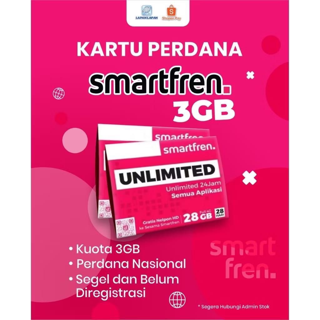 PERDANA SMARTFREN KUOTA 3GB