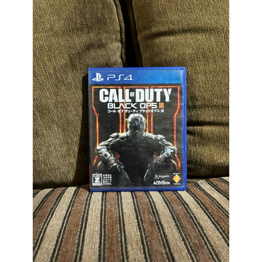 Bd Kaset Call Of Duty Black Ops 3 Ps4 ( Bahasa Japan ) Games Playstation 4 Game Fps Shooter