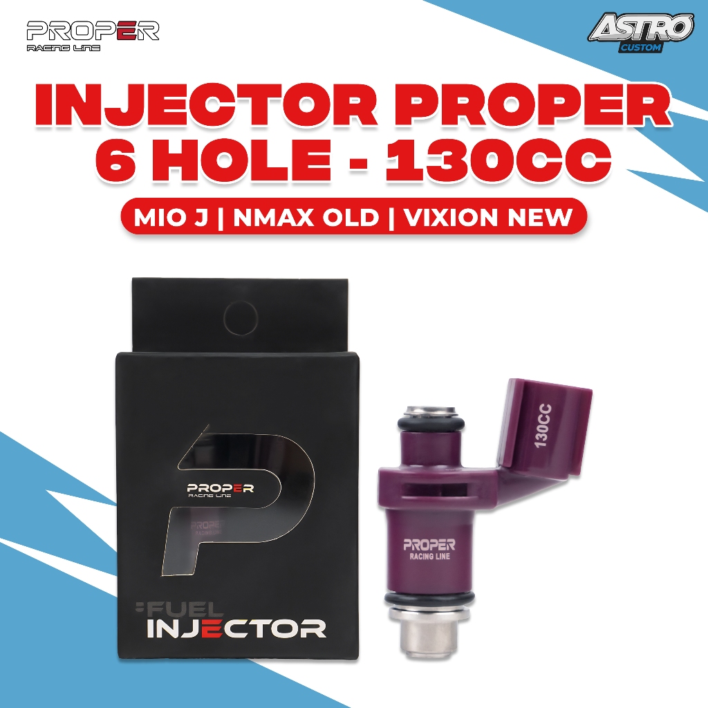 INJEKTOR PROPER RACING LINE Nmax Old Mio J GT Fino Fi Soul GT Xride 115 MX King Vixion R15 Injector