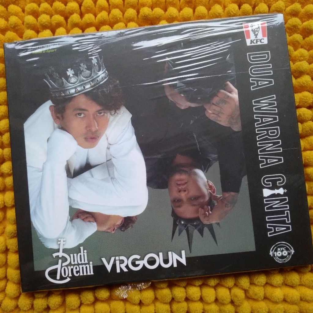 CD COMPACT DISC BUDI DOREMI VIRGOUN - DUA WARNA CINTA