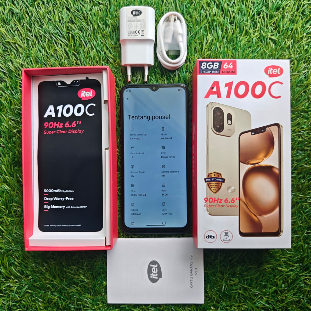 ITEL A100C SECOND 3/64GB HP SECOND HP SEKEN HP BEKAS HP MURAH