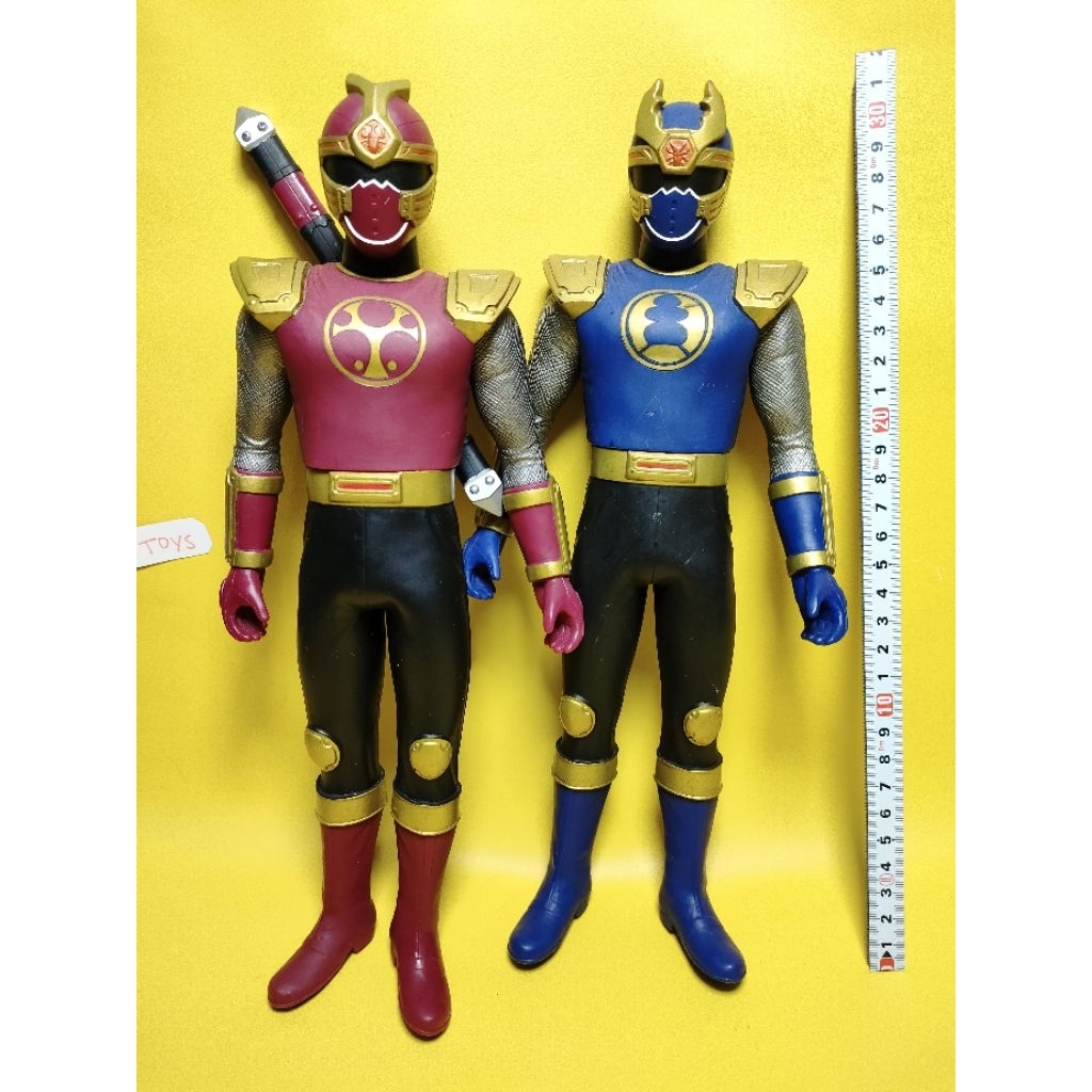 BIG sofubi Power Rangers Ninja Storm set