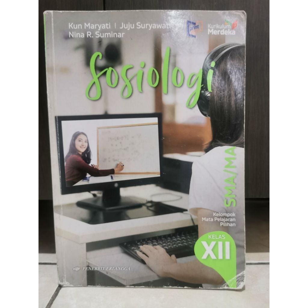 Buku Sosiologi kelas 12 SMA