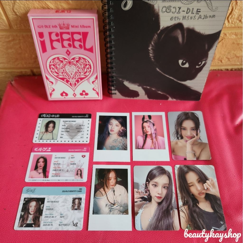 (G)i-dle Gidle I Feel Album Only Photocard Soyeon Yuqi